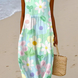 Erin | Vestido Midi em Tons Pastel