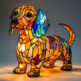 Jezevčík - Lâmpada em vitral
