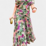 Florendra| Vestido Longo com Decote em V