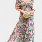 Florendra| Vestido Longo com Decote em V