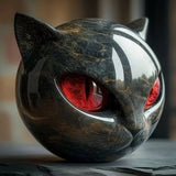 Gato Preto - Escultura mística do gato preto