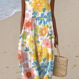 Ella | Vestido Midi Floral Pastel