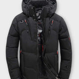 Arktis Pro™ | Parka de Inverno Masculina Sólida