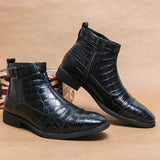 Dylan™ | Botas com fivela em couro sintético