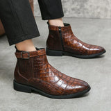 Dylan™ | Botas com fivela em couro sintético