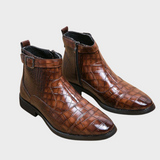 Dylan™ | Botas com fivela em couro sintético