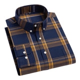 Elias™ | Camisa Clássica de Padrão Xadrez