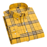 Elias™ | Camisa Clássica de Padrão Xadrez
