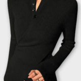 Gry | Sweater de malha preta