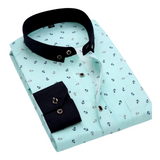 Klaas™ | Camisa de Impressão Náutica