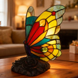 Lâmpada de borboleta - estilo Arte Decorativa