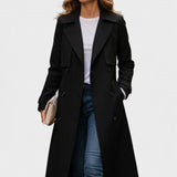 Luisa™ | Trenchcoat elegante em design clássico