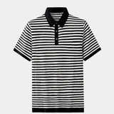 Malthe™ | Polo Clássica Listrada