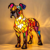 Rocky - Lâmpada em vitral