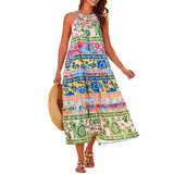 Lilly™| Vestido Boho Trendy | Estilo Boémio Sem Esforço