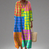 IARA | VESTIDO GEOMÉTRICO ELEGANTE