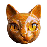 Gato Preto - Escultura mística luxuosa de gato preto