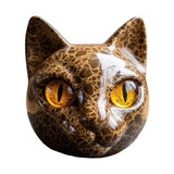 Gato Preto - Escultura Mística Luxuosa de Gato Preto