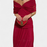 Florendra| Vestido Longo com Decote em V