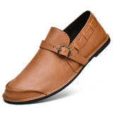 Mocassins de Couro Elegantes
