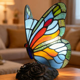 Lâmpada de borboleta - estilo Arte Decorativa