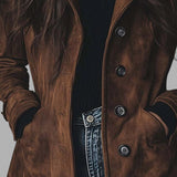 Teresa™ | Trenchcoat de Camurça em Estilo Vintage