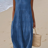 Rosa | Vestido Midi Bordado