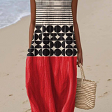 Jane | Vestido Midi Colorblock