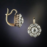 Brincos vintage em ouro