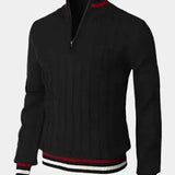 William™ | Pullover Básico de Gola Alta