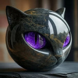 Gato Preto - Estátua mística de gato preto