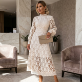 Daniela da Casa - Vestido rendado Sufisticado