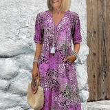 Lia - Vestido Feminino Midi