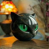 Gato Preto - Estátua mística de gato preto