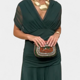 Florendra| Vestido Longo com Decote em V