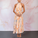 ESTHER - VESTIDO IMPRESSÃO AQUARELA