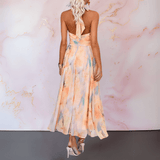 ESTHER - VESTIDO IMPRESSÃO AQUARELA